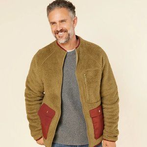 Outerknown Skyline Sherpa Jacket M Large NWT MSRP $188